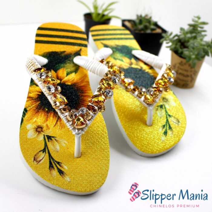 Chinelo Girassol